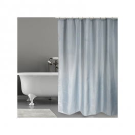 Polyester shower curtain light gray 180 x 200 cm - MSV - Référence fabricant : 716853