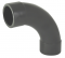 Courbe PVC pression 90° diamètre 63 mm - CODITAL - Référence fabricant : PLPCO75