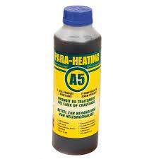 Para heating protective liquid.