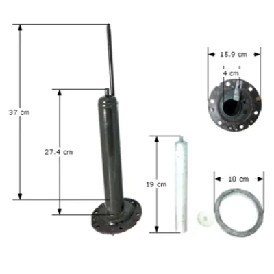 Douille PVC Pression Cannelée 25 Mm (mâle) - Pour Réseau Eau Potable, Irrigation, Max 16 Bar
