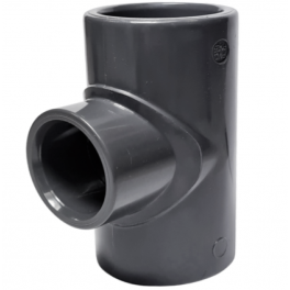 90° Tee reduced PVC pressure female diameter 75, 63, 70 - CODITAL - Référence fabricant : 5005831756375