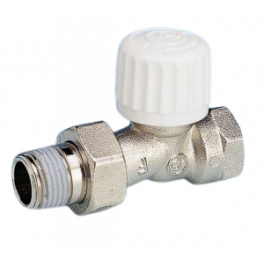 Straight thermostatic valve 15x21 (1/2") - PETTINAROLI - Référence fabricant : 761P1/2