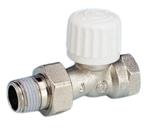 Straight thermostatic valve 15x21 (1/2")