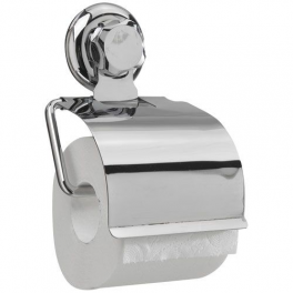 Porte-rouleau papier WC à ventouse en métal chromé Bestlock - COMPACTOR - Référence fabricant : 685967