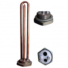 Résistance thermoplongeuse filetée 33x42, 1500W