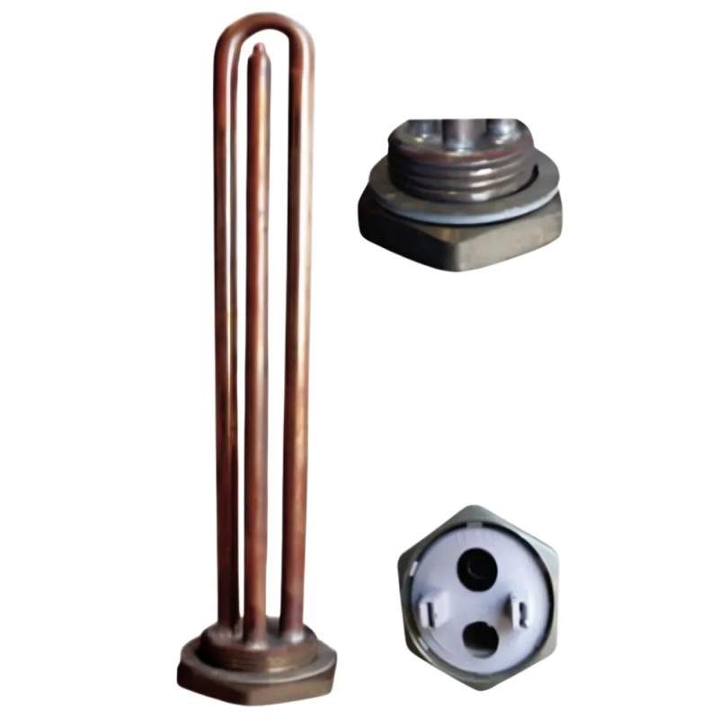1500W gepantserde warmwater dompelaar met schroefdraad 33x42, 275MM