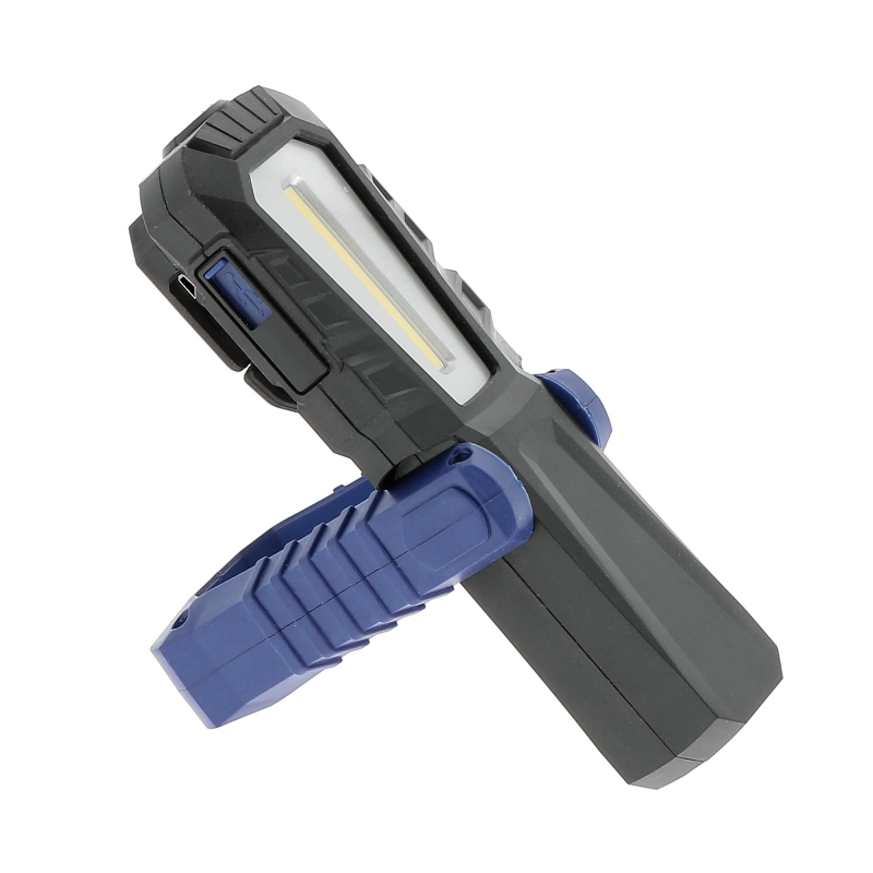 Professional rechargeable LED flashlight.