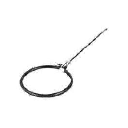 Black matte enamel necklace, D.153 - TEN tolerie - Référence fabricant : 923406