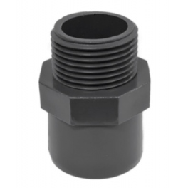 PVC pressure fitting to screw 33x42, to glue female 40 male 50 mm - CODITAL - Référence fabricant : 5005846405033