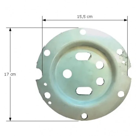 Adapter flange for old model