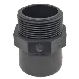 PVC pressure fitting to screw 40x49, to glue female 40 male 50 mm - CODITAL - Référence fabricant : 5005846405040