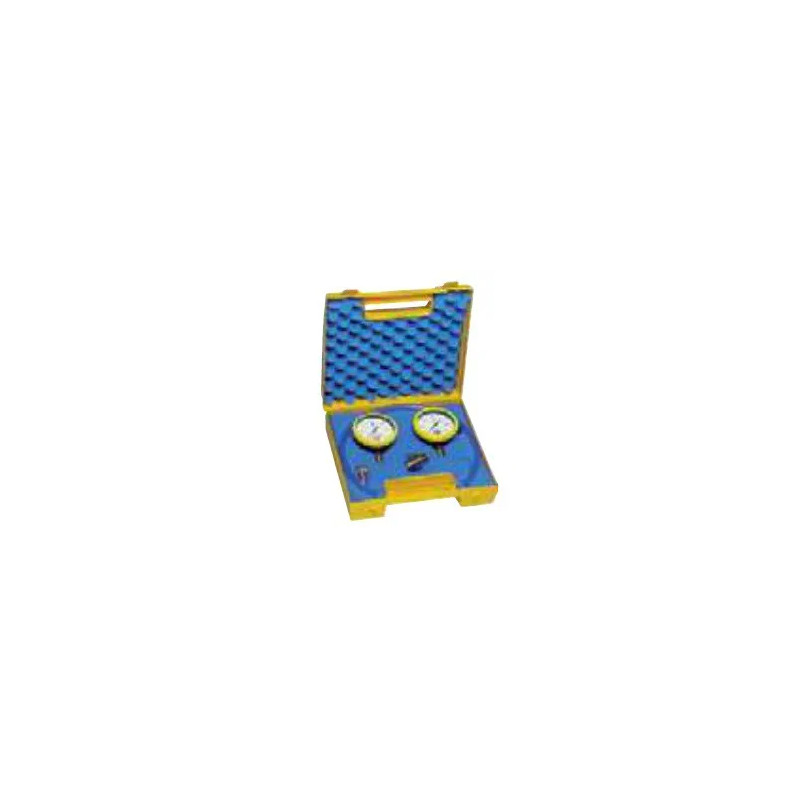 Complete set met mano 0 tot 60 en 0 tot 600 Mbars