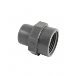 25 mm male PVC pressure fitting, 20x27 female screw fitting - CODITAL - Référence fabricant : 5005950252000