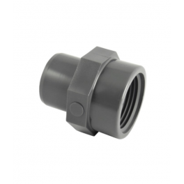 32 mm male PVC pressure fitting, 20x27 female screw fitting - CODITAL - Référence fabricant : 5005950322000