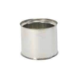 Stainless steel stove pipe fitting D.153 - TEN tolerie - Référence fabricant : 124155