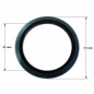 Elleboogafdichting met dubbele lip voor inbouw WC SIAMP