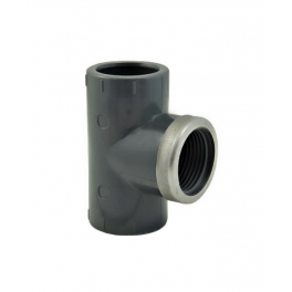 Tee 90° PVC mixed pressure 15x21 reinforced, diameter 20 mm - CODITAL - Référence fabricant : 5005835201500
