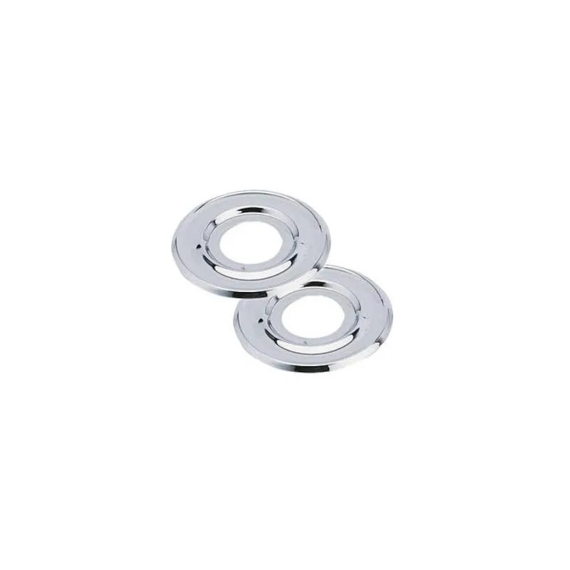 Rosa piatta cromata 20X27 (coppia)