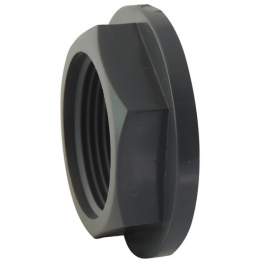 Polypropylene plate locknut for threaded spool, 15x21. - CODITAL - Référence fabricant : 5005015001500