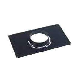 Placa de limpieza de acero inoxidable negro 30x50, D.125 - TEN tolerie - Référence fabricant : 128125
