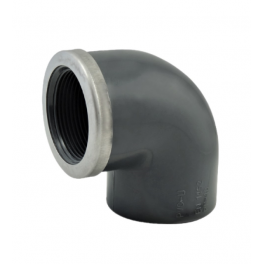 Elbow 90° PVC mixed pressure 26x34 reinforced, diameter 32 mm - CODITAL - Référence fabricant : 5005894322600