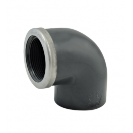 Codo 90° PVC presión mixta 20x27 reforzado, diámetro 25 mm - CODITAL - Référence fabricant : 5005894252000
