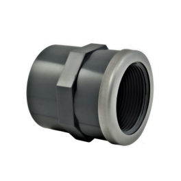Manicotto di pressione in PVC 40 mm, 33x42 rinforzato in acciaio inox - CODITAL - Référence fabricant : 5005860403300