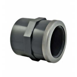 Manicotto di pressione in PVC 50 mm, 40x49 rinforzato in acciaio inox - CODITAL - Référence fabricant : 5005860504000