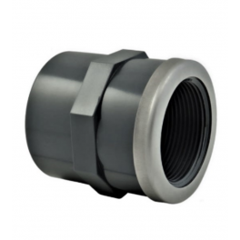Manicotto di pressione in PVC 63 mm, 50x60 rinforzato in acciaio inox - CODITAL - Référence fabricant : 5005860635000
