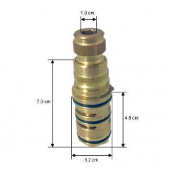 Thermostatic cartridge for TEMPRA A.M.