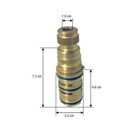 Thermostatic cartridge for TEMPRA A.M.