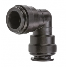 Acetal elbow, black, 8mm - John Guest - Référence fabricant : PM0308E