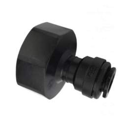 Metric push-fit fitting acetal diameter 10 mm, female 20x27 - John Guest - Référence fabricant : CM320816E