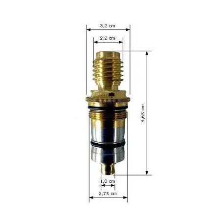 Thermostatic cartridge