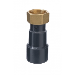 2-piece PVC pressure union, female 32 mm, female 26X34 - GIRPI - Référence fabricant : UL32