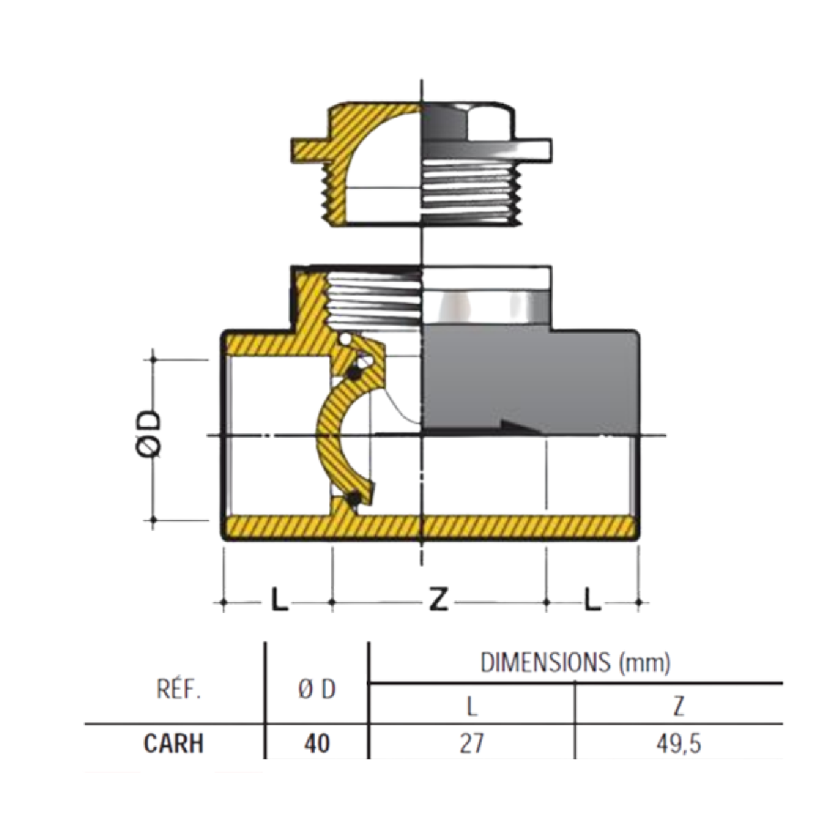 Clapet anti-retour PVC - diamètre 40 mm NICOLL : Test et Avis 