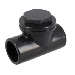 Clapet anti retour PVC pression diamètre 50 mm - NICOLL - Référence fabricant : CARJ