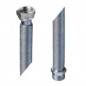 Gegolfd roestvrij staal 15x21 Man Vrouw 130 tot 220 mm