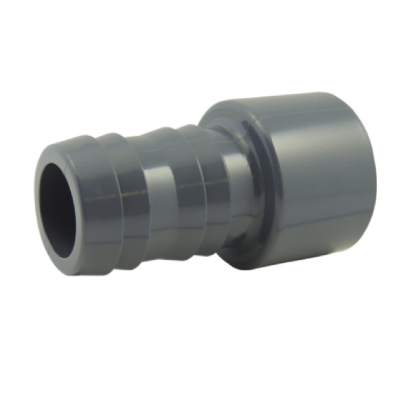 PVC pressure sleeve 50 mm, male 50 mm, female 40 mm