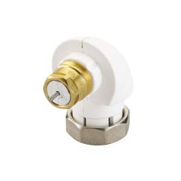 Renvoi d'angle pour tête thermostatique Danfoss de robinet en M30x1.5. - Danfoss - Référence fabricant : 013G1360