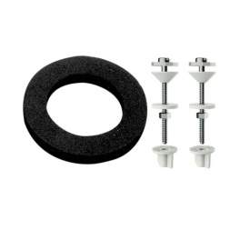 Renovation kit between bowl and tank (foam gasket + screws) - Siamp - Référence fabricant : 10005162