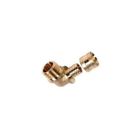 Codo macho con rosca 15x21-16