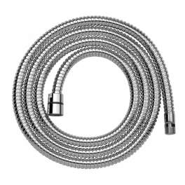 2 meters chrome hose for conical bathtub mixer female 15x21, male 15x100. - PF Robinetterie - Référence fabricant : FD88011