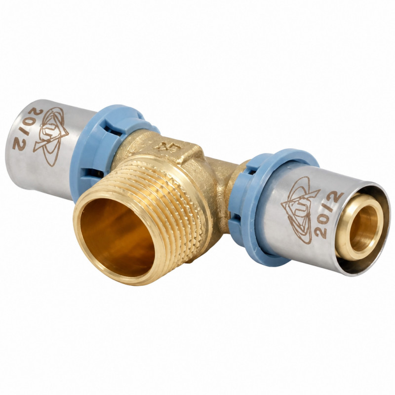 Raccordo a T M/M multicouche Deltall 20/20x27/20