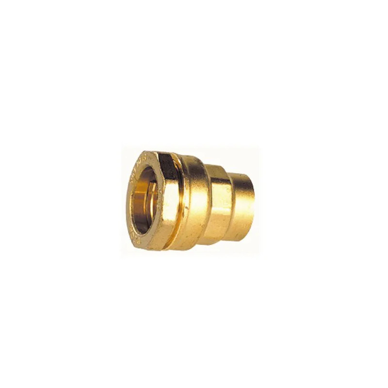 DECA rechte connector voor PE in 25, vrouwelijk 15 x 21 (1/2")