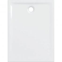 Rectangular shower tray Renova 1200x900 mm ultra flat to embed or to lay down, anti-slip - Geberit - Référence fabricant : 00727900000AG3