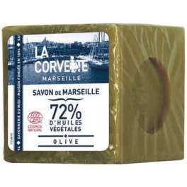 Savon de marseille olive cube 500g - LA CORVETTE - Référence fabricant : 683128
