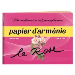Papier d'Arménie le carnet la rose - PAPIERS D'ARMENIE - Référence fabricant : 318592