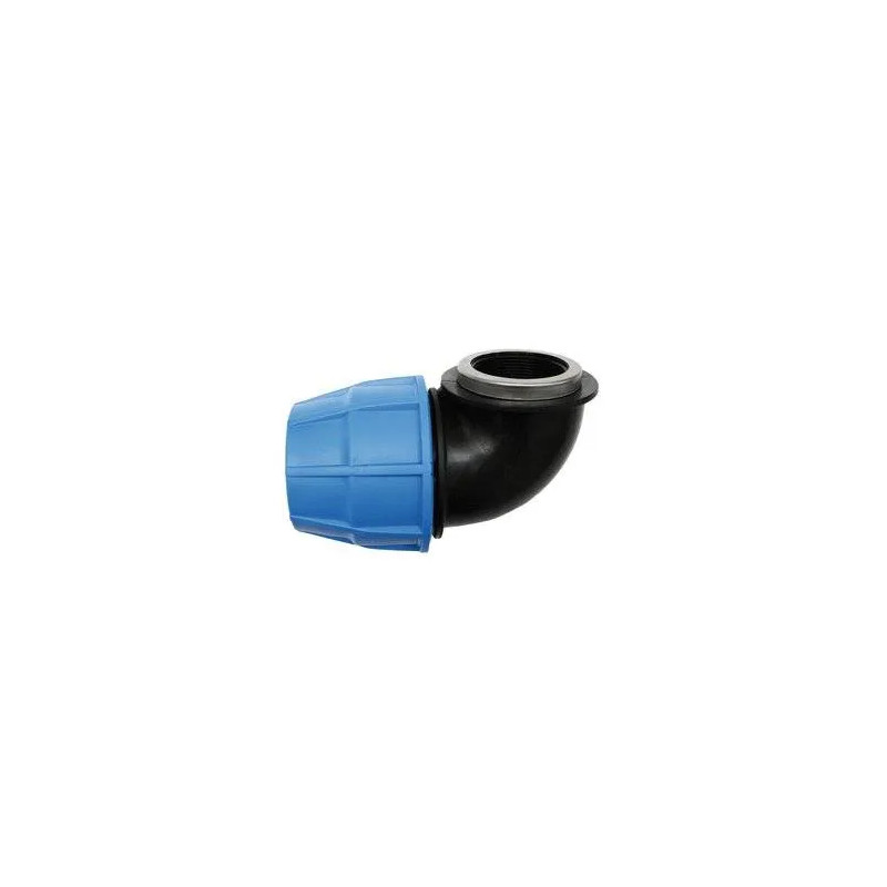 Haakse bocht 90 graden a/draadbypass, SFERACO, 25/20X27