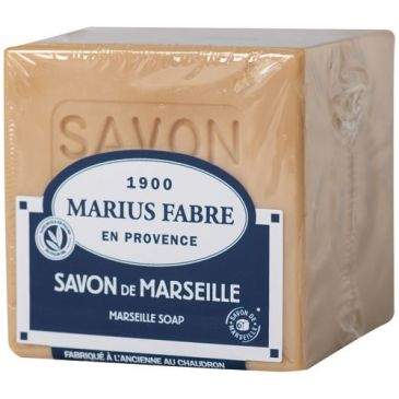 Jabón de Marsella blanco sin aceite de palma 400g